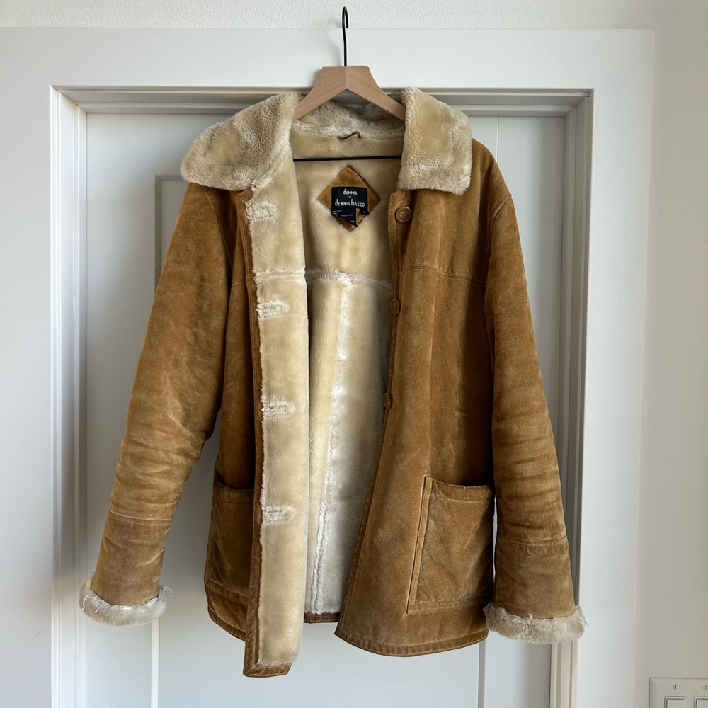 Vintage 100% leather coat